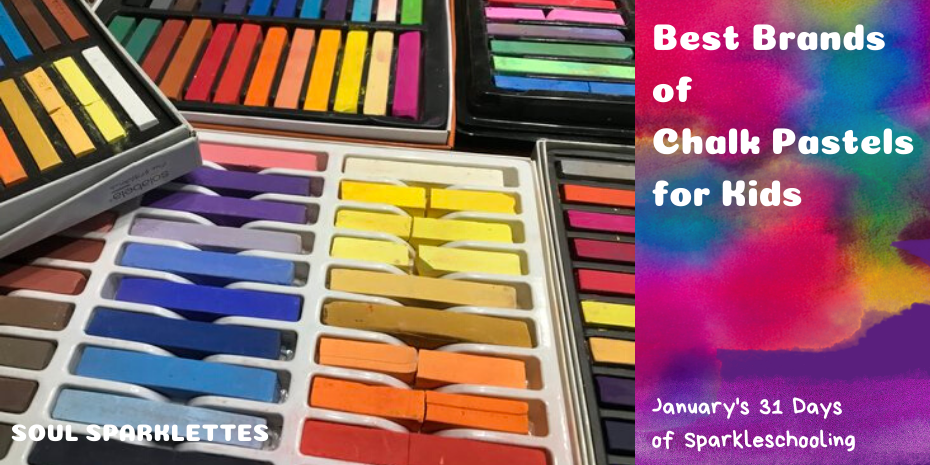 Road Test Different Brands of Chalk Pastels for Kids Soul