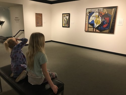 visiting an art museum with kids - what is artist thinking