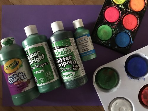 Liquid vs Cake Tempera Paint for Kids - Soul Sparklettes Art