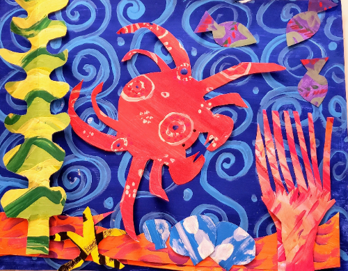 matisse crab art project final