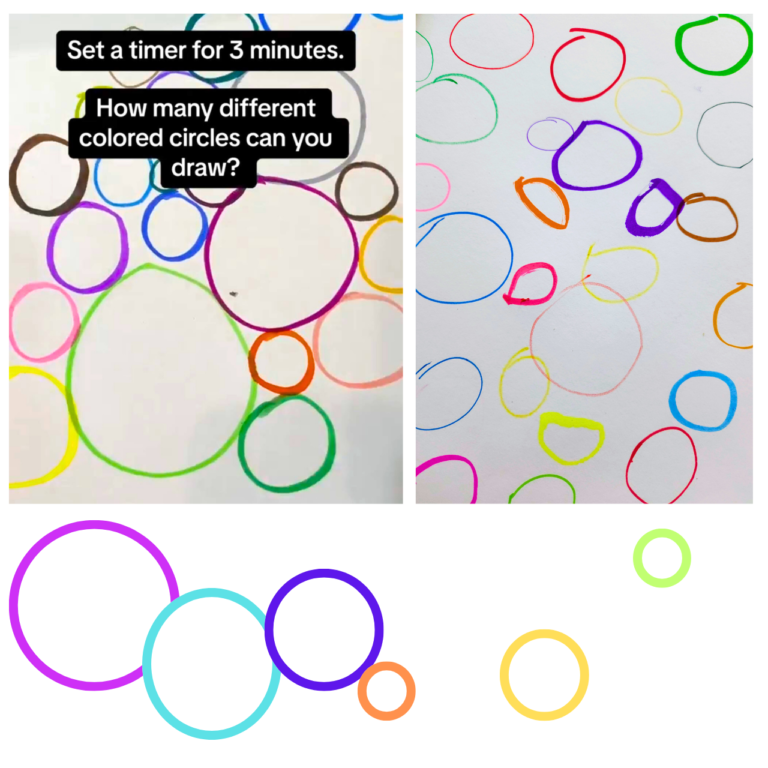 art game - circles